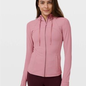 Lululemon Hooded Define Jacket~Size4.Like New.Nulu.Pink Taupe.Zip-Up Hoodie.